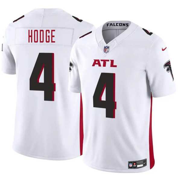 Men & Women & Youth Atlanta Falcons #4 KhaDarel Hodge White 2025 F.U.S.E. Vapor Untouchable Limited Stitched Jersey->washington capitals->NHL Jersey
